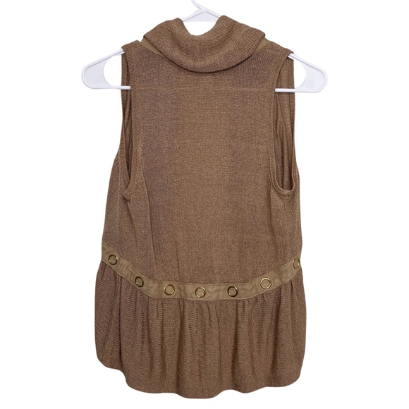 Brown Y2K Cache Vest - Picture 2 of 5